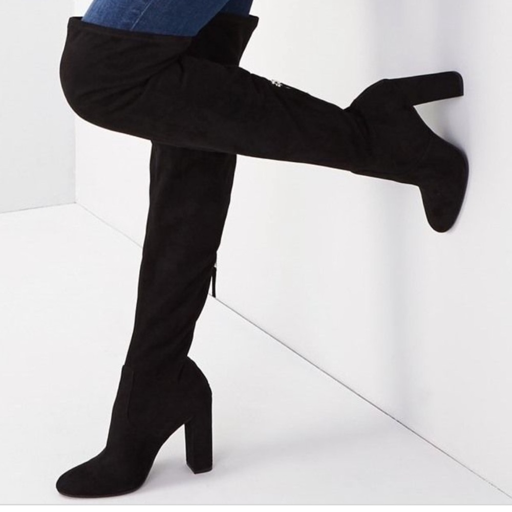 Steve Madden emotions overpower the knee boot